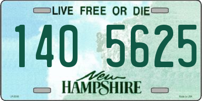 NH license plate 1405625