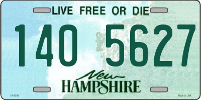 NH license plate 1405627