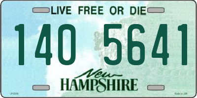 NH license plate 1405641