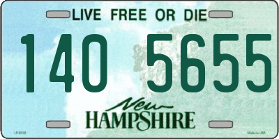NH license plate 1405655