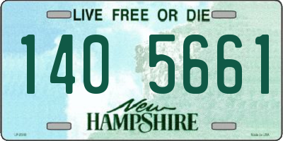NH license plate 1405661