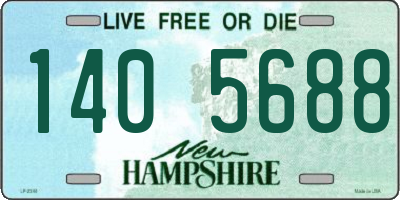NH license plate 1405688