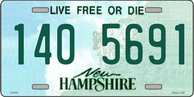 NH license plate 1405691