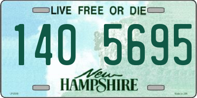 NH license plate 1405695