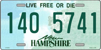 NH license plate 1405741