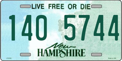 NH license plate 1405744