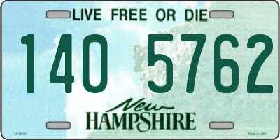 NH license plate 1405762