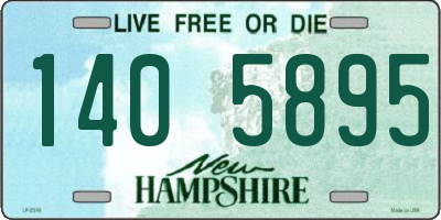 NH license plate 1405895