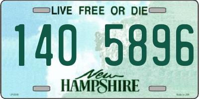 NH license plate 1405896