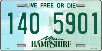 NH license plate 1405901