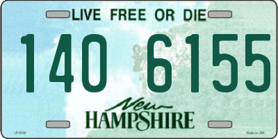 NH license plate 1406155