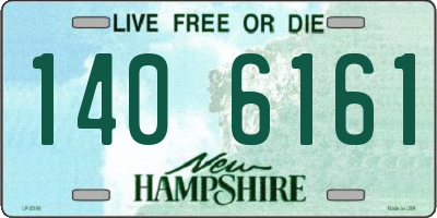 NH license plate 1406161