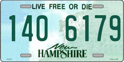 NH license plate 1406179