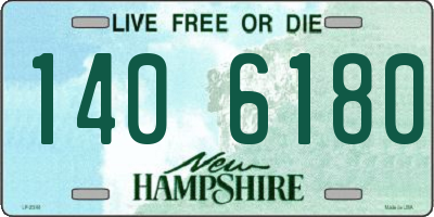 NH license plate 1406180