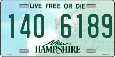 NH license plate 1406189