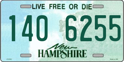 NH license plate 1406255