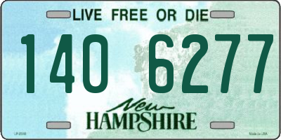 NH license plate 1406277