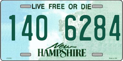 NH license plate 1406284
