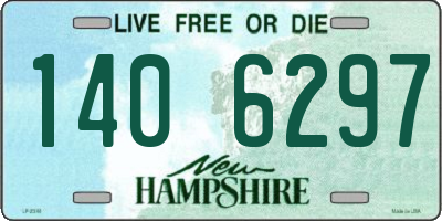NH license plate 1406297