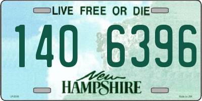 NH license plate 1406396