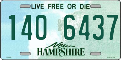 NH license plate 1406437