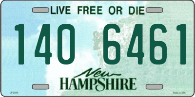 NH license plate 1406461