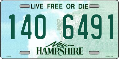 NH license plate 1406491