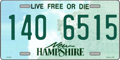 NH license plate 1406515
