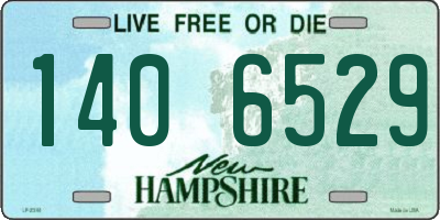 NH license plate 1406529