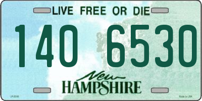 NH license plate 1406530