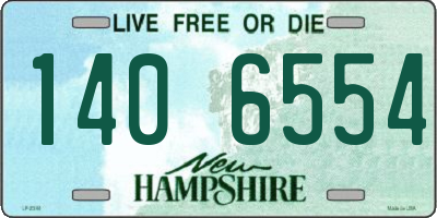 NH license plate 1406554