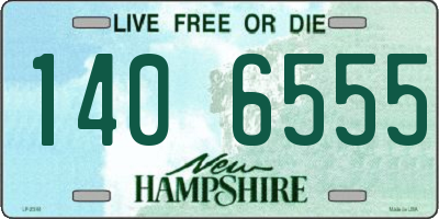 NH license plate 1406555