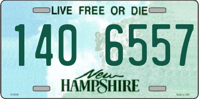 NH license plate 1406557