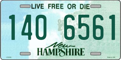 NH license plate 1406561