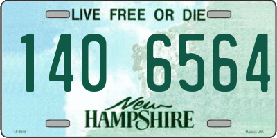 NH license plate 1406564