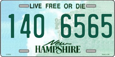 NH license plate 1406565