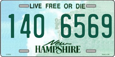 NH license plate 1406569