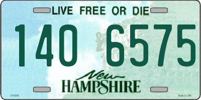 NH license plate 1406575