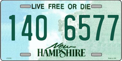 NH license plate 1406577