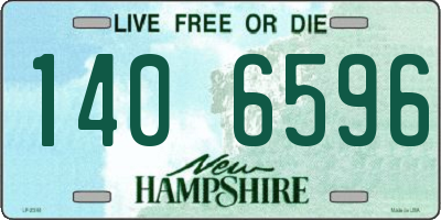 NH license plate 1406596