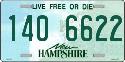 NH license plate 1406622