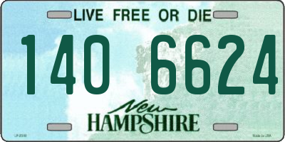 NH license plate 1406624