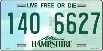 NH license plate 1406627