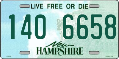 NH license plate 1406658