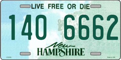 NH license plate 1406662