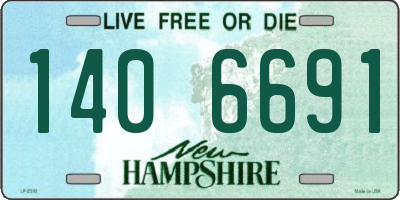NH license plate 1406691
