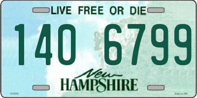 NH license plate 1406799
