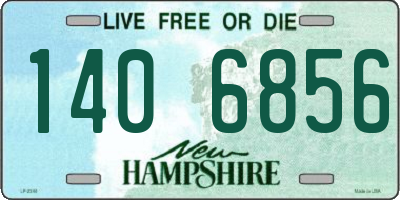 NH license plate 1406856