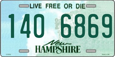 NH license plate 1406869