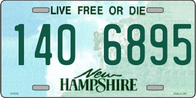 NH license plate 1406895